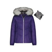 Weathertamer Big Girls Puffer Coat With Hat, Size S/7–8 - £39.09 GBP