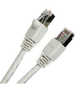 25 ft. CAT6a Shielded (10 GIG) STP Network Cable w/Metal Connectors - White - $22.00