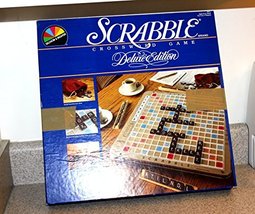 Deluxe SCRABBLE with Rotating Board, Protective Covering - £149.56 GBP