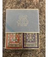 GE 100 year anniversary commemorative playing card set - €6,88 EUR