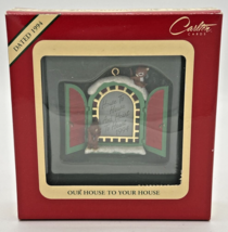 1994 Carlton Cards Heirloom Collection Our House to Your House Ornament ... - £7.96 GBP