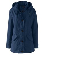 Lands End Women&#39;s Storm Raker Jacket Classic Navy New - £40.05 GBP