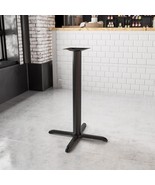 33&quot; X 33&quot; Restaurant Table From Flash Furniture With A 4&quot; Diameter Bar H... - £107.98 GBP