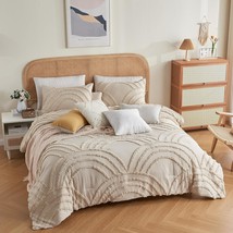 Enjohos Queen Comforter Set - Beige Comforter For Queen Size Bed, 3 Piec... - $1,012.13 MXN