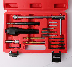 16 Pieces Broken Glow Plug Removal Extractor Set Suit For 8Mm &amp; 10Mm Glow Plug - £56.55 GBP