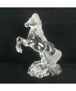 Lenox Glass Horse 1994 Vintage Crystal Mare Stallion Pony Figurine 7 1/2... - £38.51 GBP