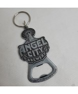 Angel City Brewery Bottle Opener Key Chain Ring Fob Beer  - $5.66