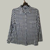 Gap Mens Button Down Shirt XL Long Sleeve Checker Plaid - £11.26 GBP