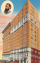 Clarksburg West Virginia Wv~Stonewall Jackson HOTEL-RESERVATION 1940s Postcard - £3.95 GBP