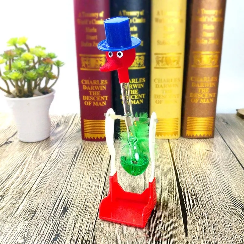 Play A Non-Stop Liquid Drinking GlA Lucky Bird Duck Bobbing A Prank Toy Teach Th - £23.54 GBP