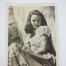 Jeanne Crain Autograph Signed Photograph 5x7 Actress Beauty Vintage Portrait - £117.46 GBP