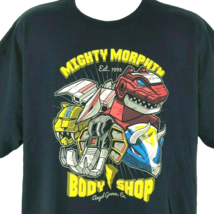 Mighty Morphin Body Shop Power Rangers TeeFury T-Shirt size 2XL Mens Megazord - £17.96 GBP