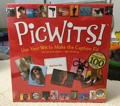 PicWits! Caption Board Game by MindWare - BRAND NEW Factory Sealed - $23.76