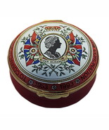 Crummles Enamels Queen Elizabeth II 40th Anniversary of Coronation (Red)... - $143.58 CAD