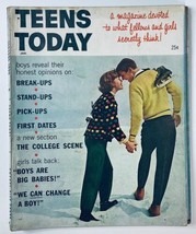 VTG Teens Today Magazine January 1960 The College Scene No Label - £11.35 GBP