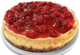 Andy Anand Delicious Gluten Free & Sugar Free Cherry Cheesecake 9"- Made Fresh - $68.48
