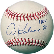 Al Kaline signed Official Rawlings Major League Baseball HOF 80- COA (Detroit Ti - £107.62 GBP