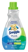 Snuggle Plus Super Fresh Liquid Fabric Softener with Odor Eliminating Te... - £7.00 GBP