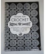 Vintage 1934 Royal Society Designs For Crochet Book No 36 Bedspreads, Ha... - $689.80 MXN