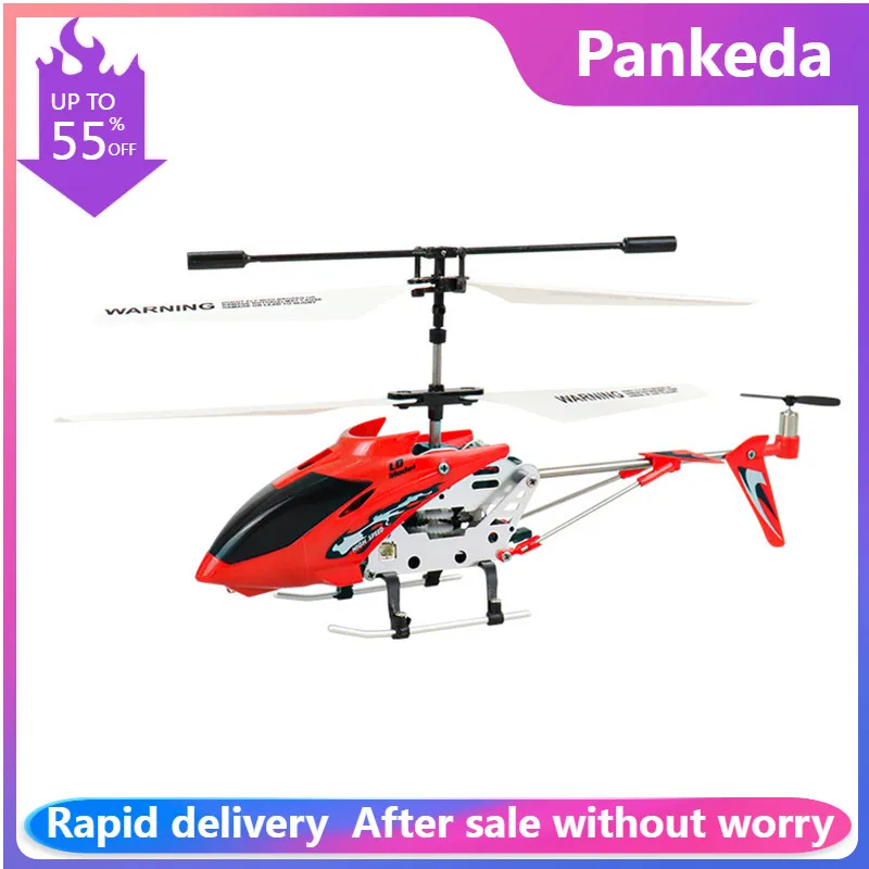 3.5CH Metal RC Helicopter With Lights  three-channel Rc helicopter - £34.99 GBP