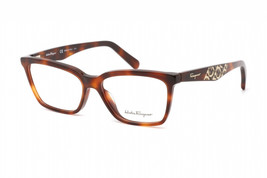 SALVATORE FERRAGAMO SF2904 240 Tortoise 55mm Eyeglasses New Authentic - £50.59 GBP
