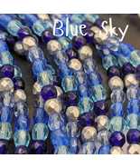 4mm Czech Fire-Polished Mixes (44 Beads per Strand) - $3.95