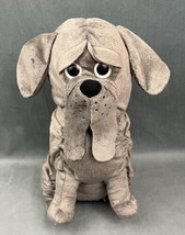 Wizarding World of Harry Potter Plush Fang Dog Stuffed Animal Gray 13&quot; - £10.91 GBP
