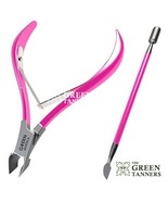 Stainless Steel Cuticle Nipper with Cuticle Pusher for Nail Care Sharp B... - $19.75