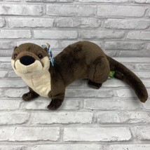 Wild Republic River Otter Plush Stuffed Animal Toy Cuddlekins 15&quot; Read Below - £16.70 GBP