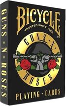 Bicycle Guns N' Roses Playing Cards, Iconic Guns N' Roses Band Designs 1... - $17.81