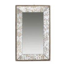 Silver Rectangle Accent Glass Mirror - $82.04