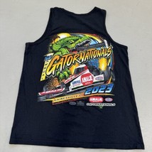 Gator Nationals 2023 Black Tank Top Shirt Sz Large Gainesville Florida NHRA DRAG - £15.27 GBP