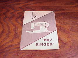 Singer 287 Sewing Machine Pictorial Only Instruction Manual Booklet, dat... - $7.95