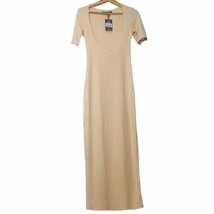 NWT Lioness Field of Dreams Maxi Dress in Oatmeal Color Womens Size Small - $36.15