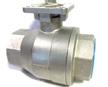 FNW 2 Inch Threaded End FNW220AMK Stainless Steel Ball Valve 2k CF8M 150... - £257.32 GBP