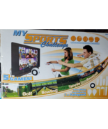 My Sports Challenge Wireless Sports Game System Five Games Set for 2 Pla... - $878.31 MXN