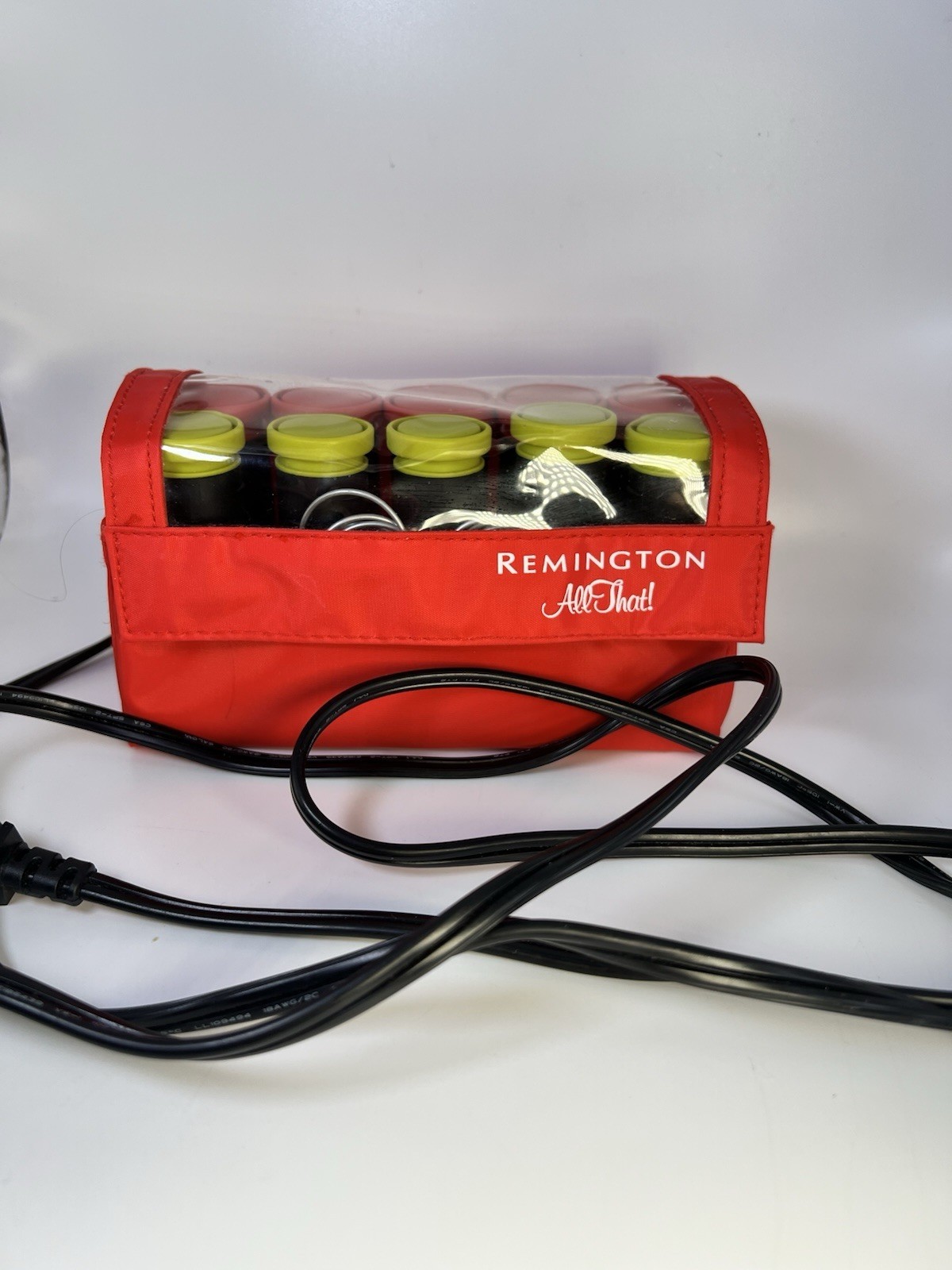 Remington All That! Electric Hot Rollers 10 Hair Curlers Travel Case Wit... - $18.00