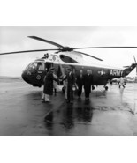 President John F. Kennedy exits helicopter at National Airport New 8x10 ... - £6.62 GBP