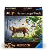 NEW Ravensburger WOODEN Jigsaw Puzzle 500 Pieces 17514 Tiger in the Jungle - $1,003.03 MXN