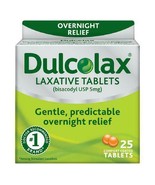 Dulcolax Laxative 25 Tablets ~ Exp 2026+ - $9.89