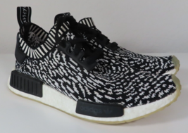 Adidas NMD R1 Primeknit &#39;Sashiko&#39; Black White Zebra Pack Size 7 - £38.66 GBP