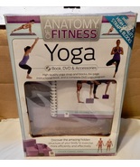 Anatomy of Fitness Yoga By Goldie Karpen Oren DVD Book Strap &amp; Blocks NI... - $19.49