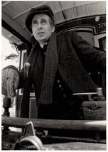 *THE BEST OF FAMILIES (1977) Oversized Photo Trolley Motorman Sean Griffin  - $45.00