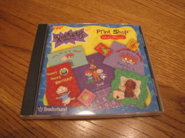 Rugrats Print shop Broderbund PC Nickelodeon CD ROM - £3.28 GBP