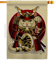 Lucky Cat House Flag Fantasy 28 X40 Double-Sided Banner - $36.97