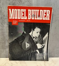 Model Builder Magazine August 1939 Lionel Corporation Trains - £5.96 GBP