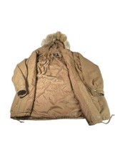 Bromley Sport Thermoloft Jacket Removable Coyote Fur Hood Ladies 2XL  Beige READ - £39.22 GBP