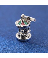 925 Sterling silver Spinning Carousel Dangle Charm 793586C01 - $27.16 CAD