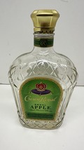 Crown Royal Regal Apple EMPTY 750 ml  Bottle Clear Glass &amp; Cap - $163.09 MXN