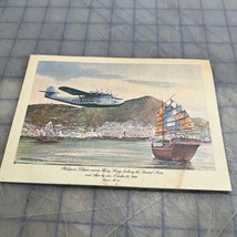 Vintage Pan Am Business Class Menu 1980s Clipper Class - $8.99